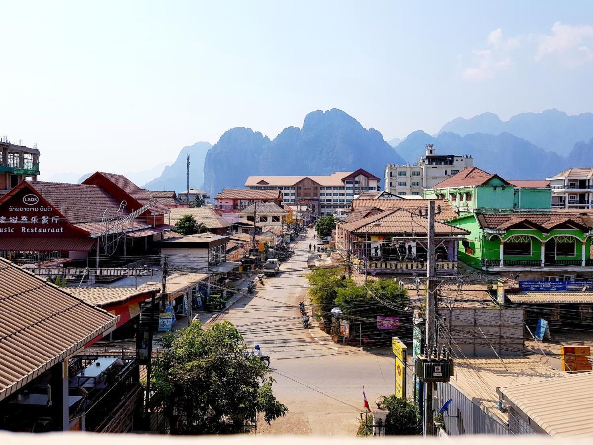 Malany Villa 1 Vang Vieng Exteriér fotografie